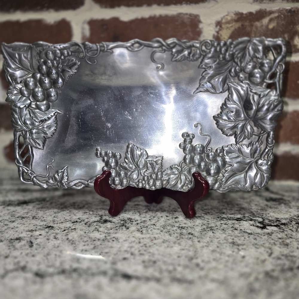 Arthur Court Vintage Bread Tray